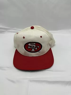 Vintage San Francisco 49ers SnapBack Hat White NWT Logo • $18.99