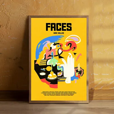 Faces - Mac Miller Album Poster 20x30  Custom Canvas Music Poster • $28.69