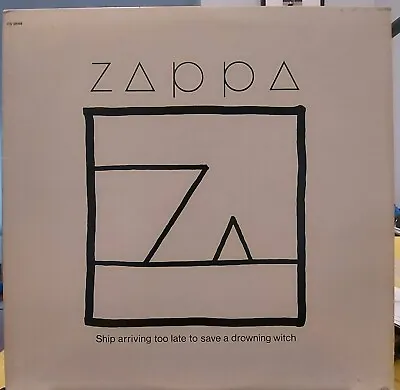 Frank Zappa Lp Ship Arriving Too Late To Save A Drowning Witch Valley Girl 1982 • $14.99