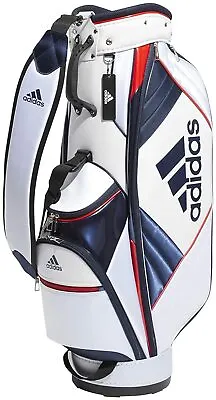 Adidas Golf Men's Cart Caddy Bag Must Haves 9 X 47 Inch 2.9kg Tricolor MBF64 • $129.16