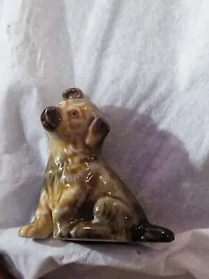 Rare Wade Whimsies Alsaton Puppy Sitting Down  • £0.99