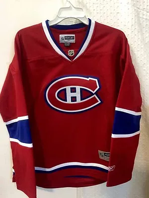 Reebok Women's Premier NHL Jersey Montreal Canadiens Team Red Sz L • $24.99