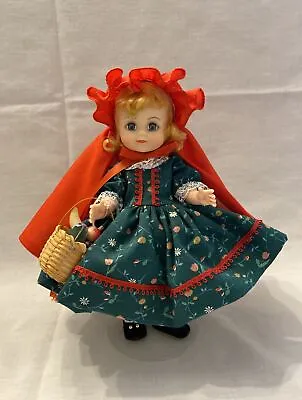 Madame Alexander #485 Little Red Riding Hood 8” Doll Original Box And Stand • $17.99