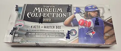 2022 Topps Museum Collection Baseball Hobby Box Factory Sealed - Ships Today! • $410