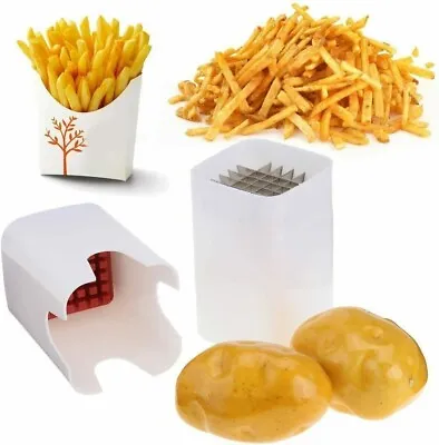 Potato Fries Cutter One Step French Fry Vegetable Fruit Slicer Kitchen Tools • $11.99