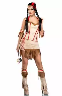 Tribal Babe Sexy Indian Costume Genuine Elevate Costumes - New • $76.99
