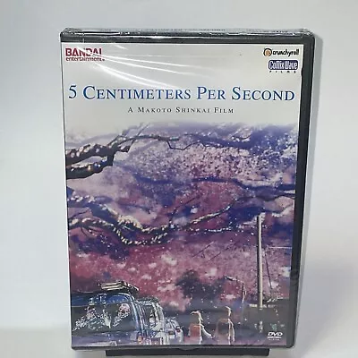 5 Centimeters Per Second (DVD 2011)  Bandai Makoto Shinkai Anime Film Brand New • $35.99