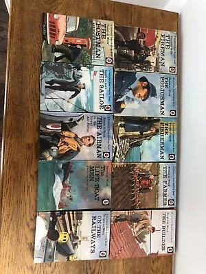 10 X Vintage Ladybird Books - People At Work 606B - From 1970s • £18