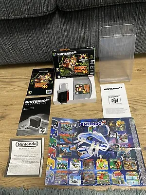 Donkey Kong 64 N64 Nintendo 64 Boxed Expansion Pak & Protector /Sealed One End • £119.97