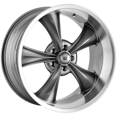 $639.96 • Buy Staggered-Ridler 695 Front:18x8,Rear:18x9.5 5x4.75  +0mm Gunmetal Wheels Rims