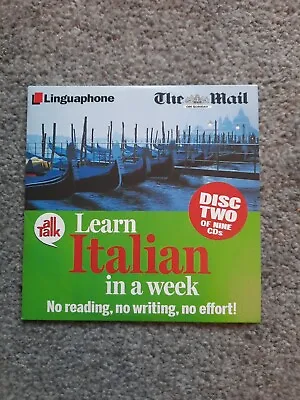 Learn Italian In A Week - Daily Mail Language CD Linguaphone • £1.99