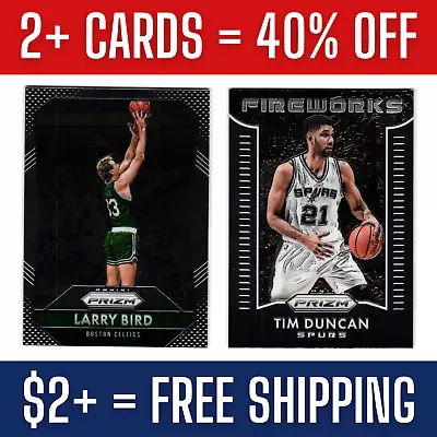 2015-16 NBA Panini Prizm Basketball Cards / You Pick / EX-MT • $0.99