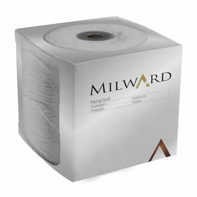 Milward Preshrunk Piping Cord: Bleached. 2 Mm 3 Mm 4 Mm 4.5 Mm 5 Mm 6 Mm. • £1.01