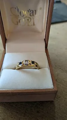 £750 • Buy Clogau Gold 18ct Yellow Gold Sapphire & Diamond Ring Size M/N