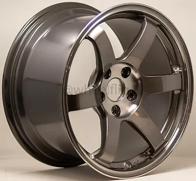 Volk TE37 Saga SL 17x9.5 +40 5x114.3 Forged Wheels (SET OF 4) Fits S2000 • $3052.35