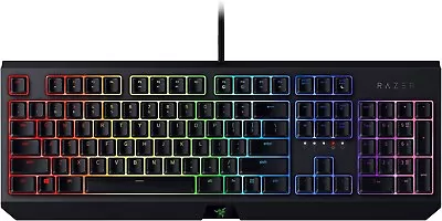 Razer BlackWidow Chroma Green Switch Mechanical Gaming Keyboard Black • $149