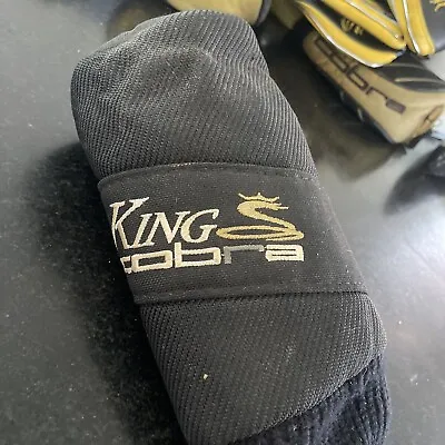 Vintage King Cobra Black Driver Or Fairway Headcover - Used With Wear See Pics • $8.99