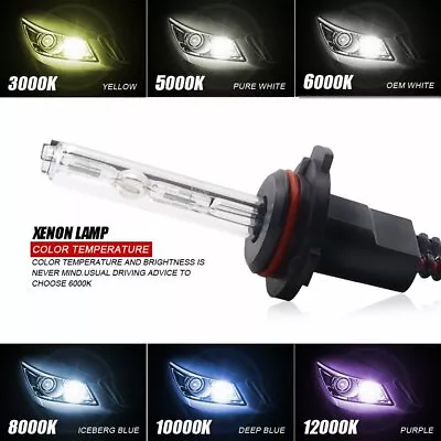 HID Replacement Xenon Headlight Bulbs 9007 9006 9005 9004 880 H1/H3/H4/H11/H7/H8 • $15.99