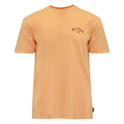 Billabong Men's T-Shirt Peach Wave Washed Chest Logo S/S (S11) • $14.39
