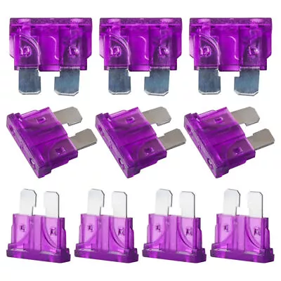 200 Pack 3 AMP ATC/ATO STANDARD Regular FUSE BLADE 3A CAR TRUCK BOAT MARINE RV • $5.99