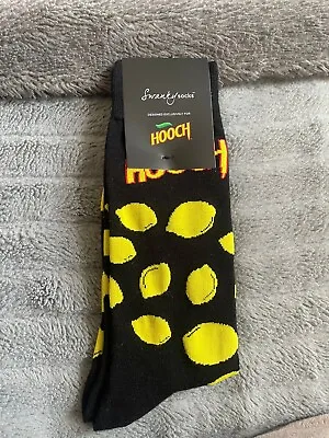 Hooch Lemon Design Swanky Socks - Size 7-11 - Brand New In Packaging • £8