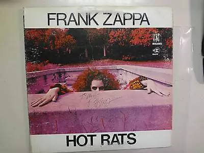 FRANK ZAPPA:Hot Rats-U.S. LP Bizarre PCV GF Autographed On Front By Frank Zappa  • $674.08