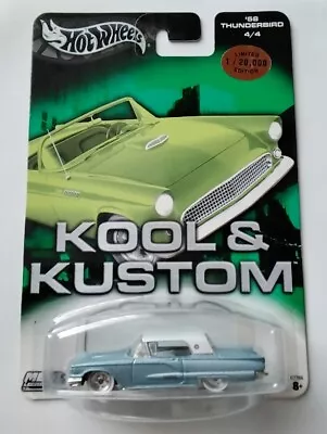 Hot Wheels Kool & Kustom '58 Ford Thunderbird 1 Of 20000 ☆ • $27.50