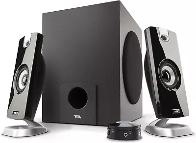 Laptop Computer Pc Speaker System 2.1 Subwoofer Desktop Gaming Surround Sound • $49.66