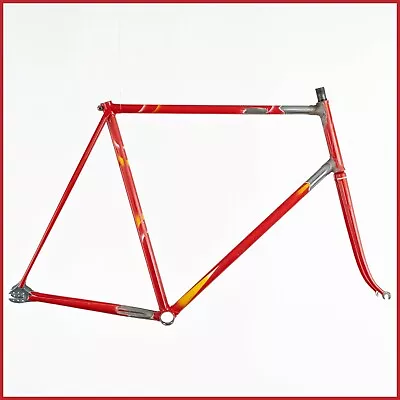 POGLIAGHI TRACK STEEL COLUMBUS FRAMESET FRAME 60s 70s CAMPAGNOLO VINTAGE PISTA • $999