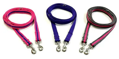 £14.50 • Buy Police Style Dog Training Lead Double Ended Multi Functional 20mm Soft Webbing