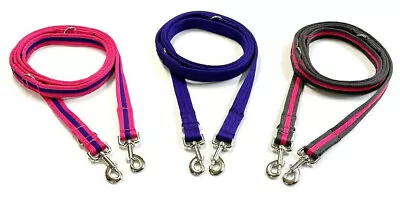 £14.50 • Buy Police Style Dog Training Lead Double Ended Multi Functional 20mm Soft Webbing