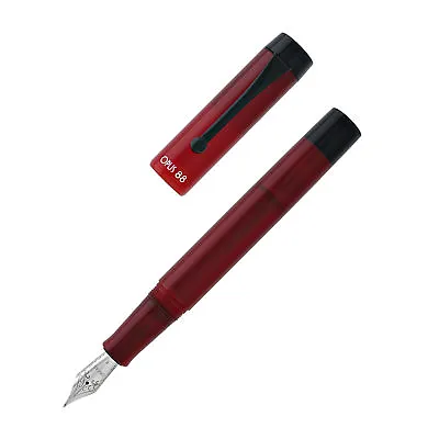 $120 • Buy Opus 88 Demonstrator Fountain Pen - Red - Broad Point NEW In Box  96085505B