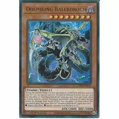 £0.99 • Buy Doomking Balerdroch GFP2-EN113 1st Edition Ultra Rare :YuGiOh Trading Card TCG