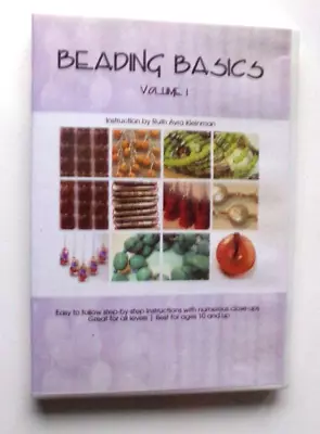 Beading Basics Volume 1 DVD Instruction By Ruth Avra Kleinman Jewelry Making • $17.99