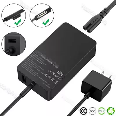 Surface Pro Adapter Charger For Microsoft Surface Pro 1 2 3 4 5 6 7 8 9 X BOOK 2 • $12.49