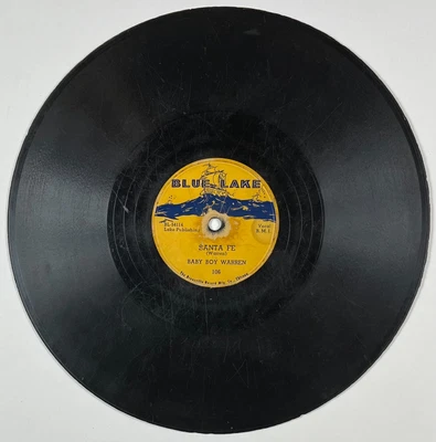 $30 • Buy CHICAGO BLUES -- Baby Boy Warren : Mattie Mae - Blue Lake 106 - 78 (G-)
