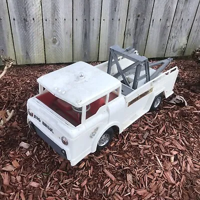 1960’s Marx Big Bruiser Super Highway Service Tow Truck Wrecker Repair Or Parts • $54.99