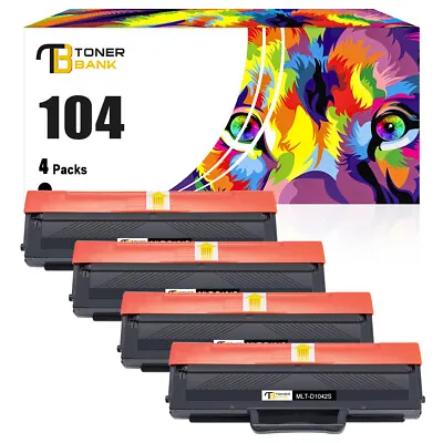 4x Toner Compatible For Samsung MLT-D1042S ML-1660 1860 1865W 1665 1670 SCX-3200 • £35.99