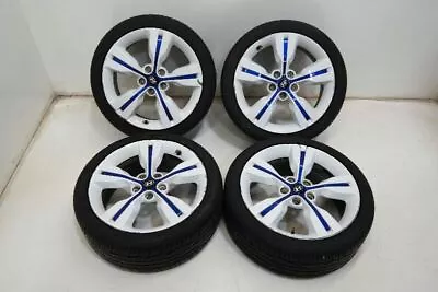 2012 Hyundai Veloster Toyo 18 Wheels Rims Tires 2240r18 Marathon Blue Metallic  • $1092.84