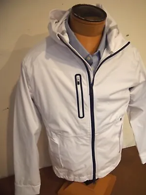 G/FORE Full Zip Repeller Waterproof Hooded Golf Jacket NWT Medium $295 White • $195