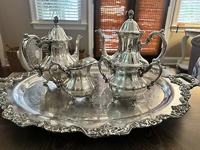 Vintage Towle Silver Plated Tea Set • $220
