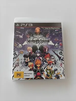 Kingdom Hearts HD 2.5 Remix (PS3 2014) - Complete Manual Playstation  3 VGC • $14.50