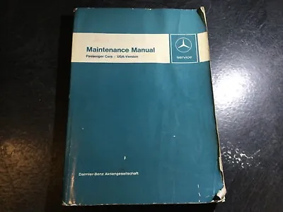 1968-1978 Mercedes-Benz Manual 280SL 450SL 280SE 250C 280C 300CD 220D W113 W107 • $43.45