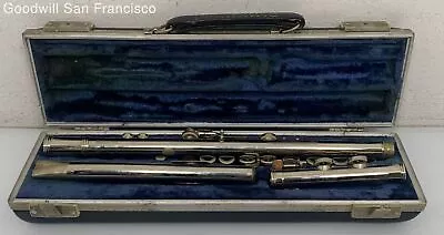 Vintage Gemeinhardt Student Flute Musical Instrument W/Mouthpiece And Case As Is • $14.99