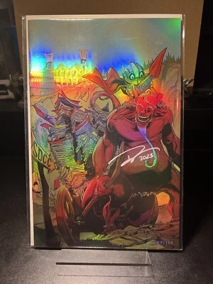 CANTO IV Ashcan SDCC Virgin Foil 2023 SIGNED David Booher With COA 114/150 • £67.42
