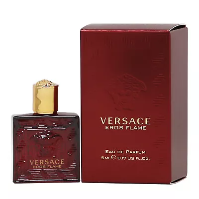 Versace Eros Flame Eau De Parfum Miniature Spray Bottle For Men 5ml Brand New!! • $13.79
