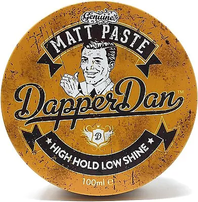 Dapper Dan Matt Paste Hair Styling Product For Men • £14.99