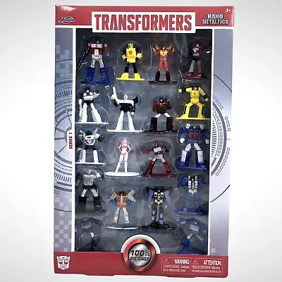 Transformers Nano Metalfigs Die-Cast 18 Figures Collector's Set New Jada 2022 • $25