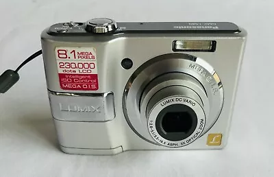 PANASONIC Lumix DMC-LS80 8MP OIS Digital Camera AA Battery Power Working • $109.94