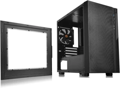 $71.21 • Buy Thermaltake Versa H18 Window Micro Case, Black, CA-1J4-00S1WN-00